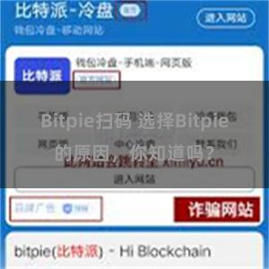 Bitpie扫码 选择Bitpie的原因，你知道吗？