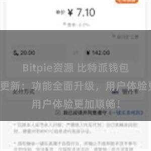 Bitpie资源 比特派钱包最新版本更新：功能全面升级，用户体验更加顺畅！