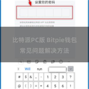 比特派PC版 Bitpie钱包常见问题解决方法