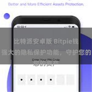 比特派安卓版 Bitpie钱包：强大的隐私保护功能，守护您的资产