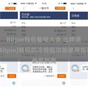 Bitpie钱包教程大全 比特派(Bitpie)钱包的冷钱包功能使用指南