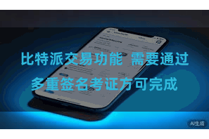 比特派交易功能  需要通过多重签名考证方可完成